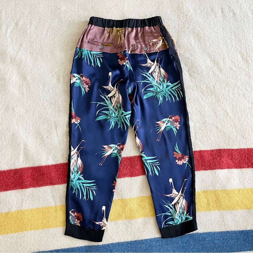 Forte Forte silk bird print pants - Picture 9 of 10